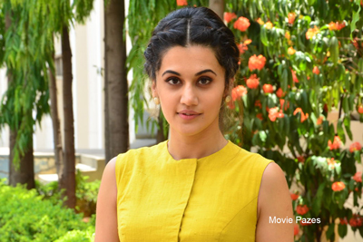 Taapsee At Anando Brahma Press Meet
